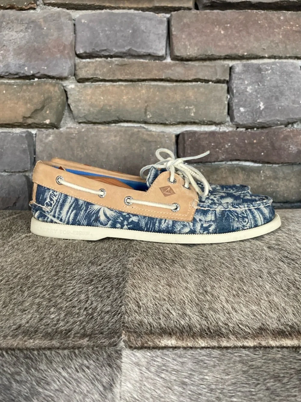 Sperry Tropical Top Sider Boat Shoe Palm Island Vacation